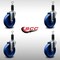 Service Caster 5'' SS Solid Poly Wheel Swivel 1-1/8'' Expanding Stem Caster Set, 4PK SCC-SSEX20S514-SPUS-118-4 - alternate 2